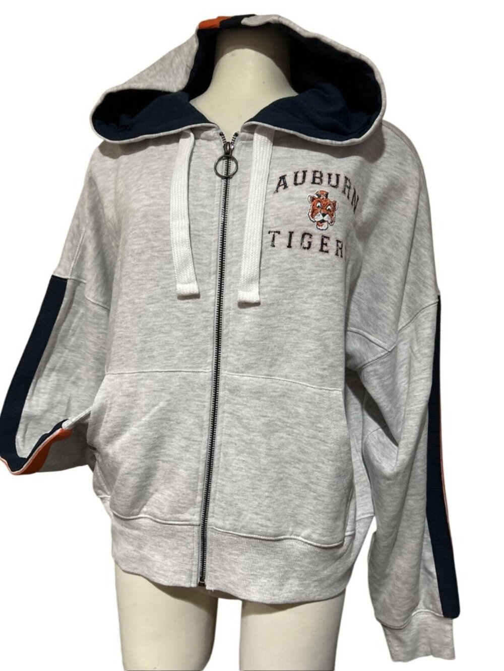 NEW Auburn Tigers AU Colosseum Hoodie  Zip Sweatshirt Women's M Jacket